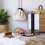 PLAY&GO Hrací podložka / vak na hračky Silnice / Blesk | Stylové doplňky pro děti a ženy | Lavly.cz