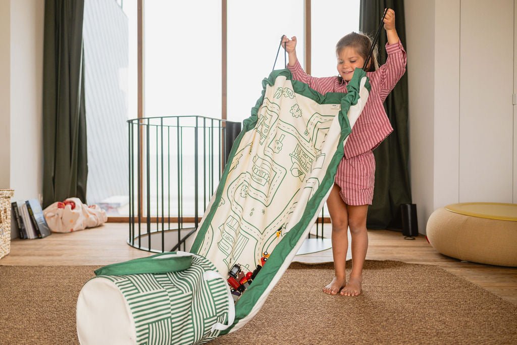 PLAY&GO Hrací podložka / vak na hračky Soo Roadmap | Lavly.cz