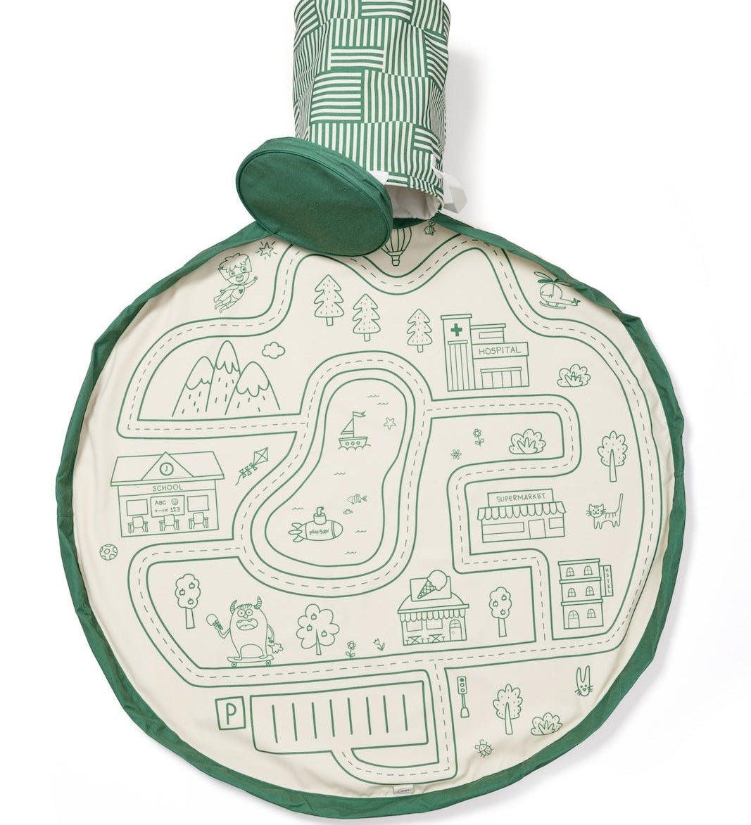 PLAY&GO Hrací podložka / vak na hračky Soo Roadmap | Lavly.cz