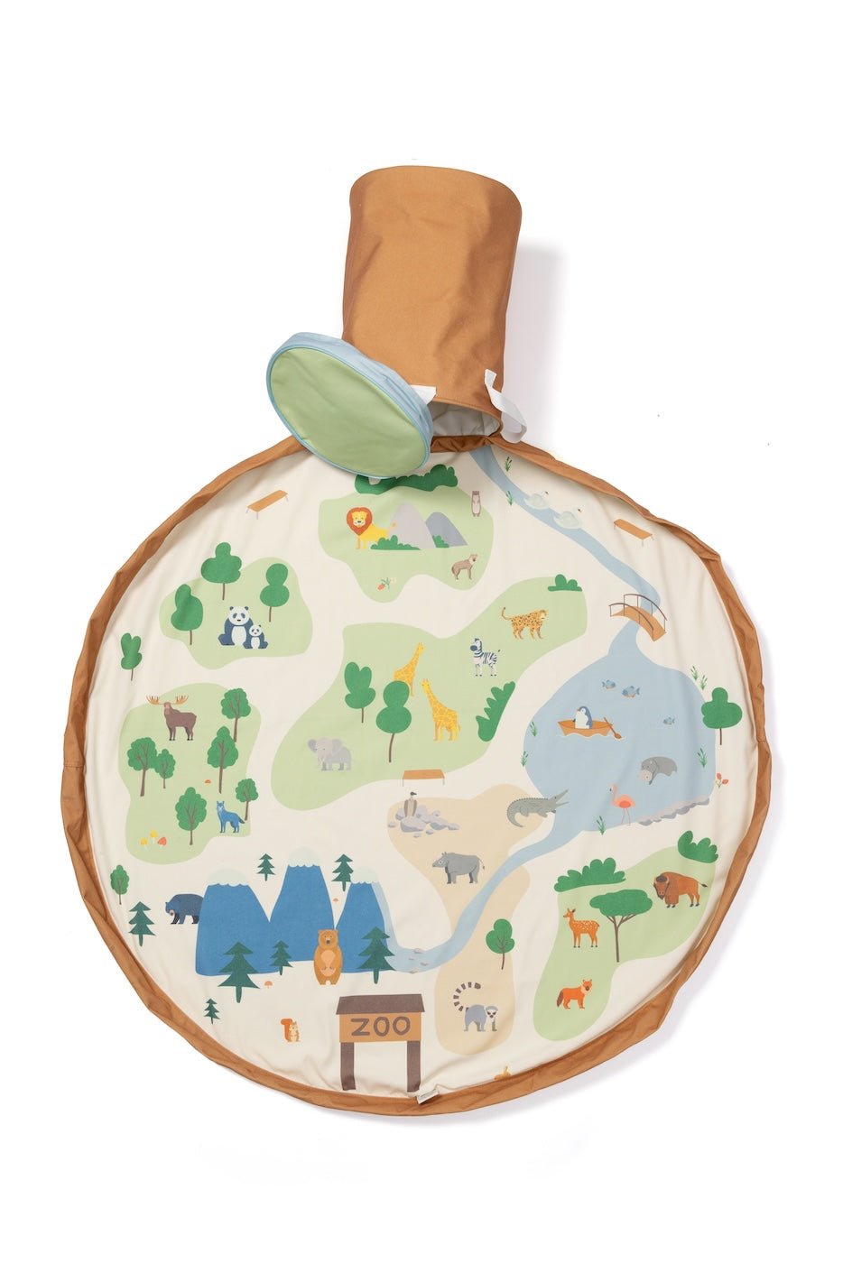 PLAY&GO Hrací podložka / vak na hračky Soo Zoo | Lavly.cz