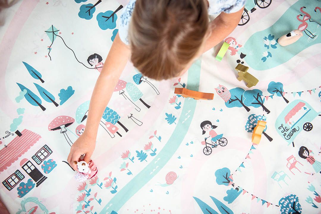 PLAY&GO Hrací podložka / vak na hračky V parku | Stylové doplňky pro děti a ženy | Lavly.cz