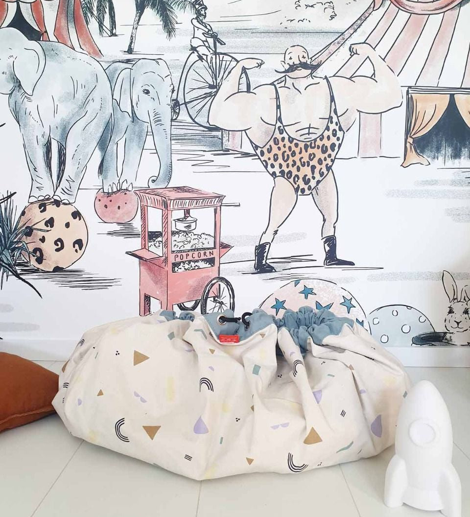 PLAY&GO Hrací podložka / vak na hračky Zvířecí abeceda | Stylové doplňky pro děti a ženy | Lavly.cz