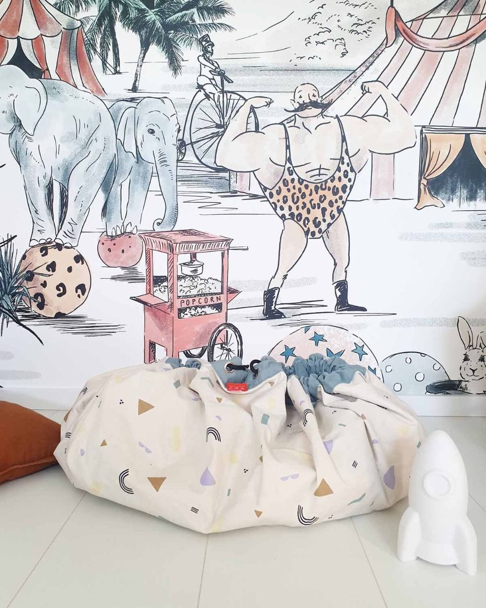 PLAY&GO Hrací podložka / vak na hračky Zvířecí abeceda | Stylové doplňky pro děti a ženy | Lavly.cz