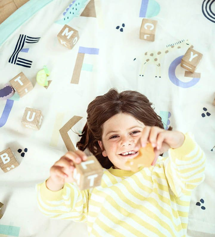 PLAY&GO Hrací podložka / vak na hračky Zvířecí abeceda | Stylové doplňky pro děti a ženy | Lavly.cz