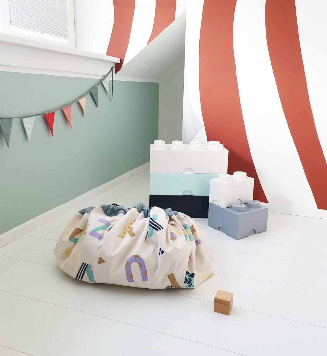 PLAY&GO Hrací podložka / vak na hračky Zvířecí abeceda | Stylové doplňky pro děti a ženy | Lavly.cz