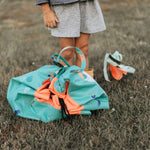 PLAY&GO OUTDOOR Hrací podložka / Vak na hračky Tyrkys | Stylové doplňky pro děti a ženy | Lavly.cz