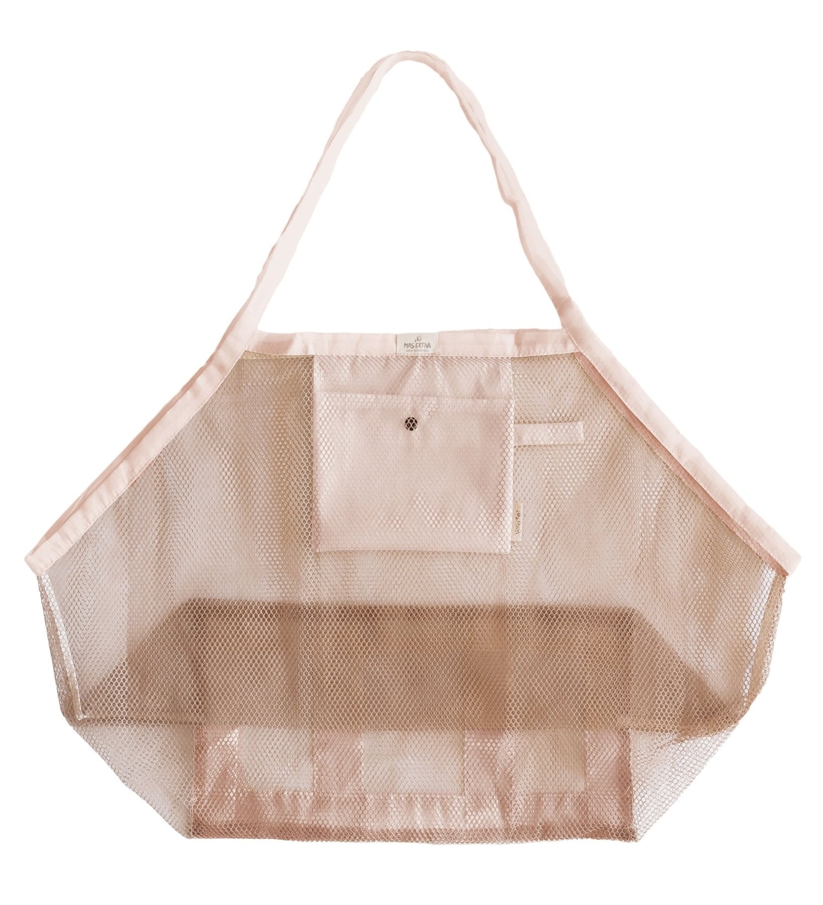 Plážová taška XL MRS. ERTHA Soft Coral | Lavly.cz