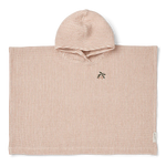 Plážové pončo LIEWOOD Paco s výšivkou Proužky Tuscany Rose / Creme de la Creme | Lavly.cz