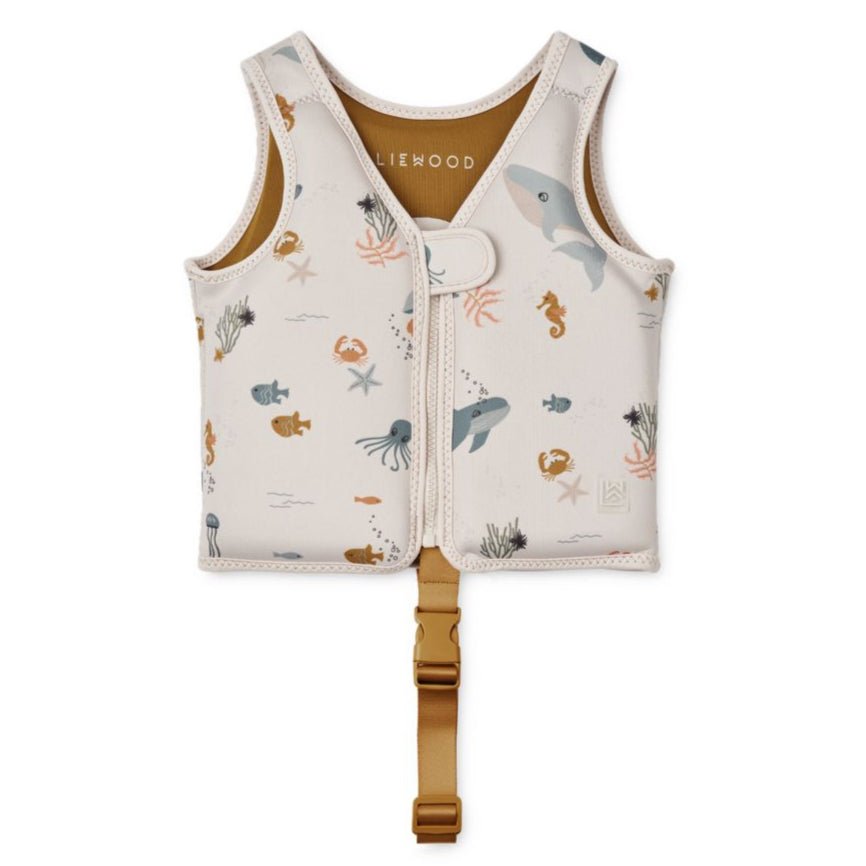 Plovací vesta LIEWOOD Dove Mořský svět / Sandy | Stylové doplňky pro děti a ženy | Lavly.cz