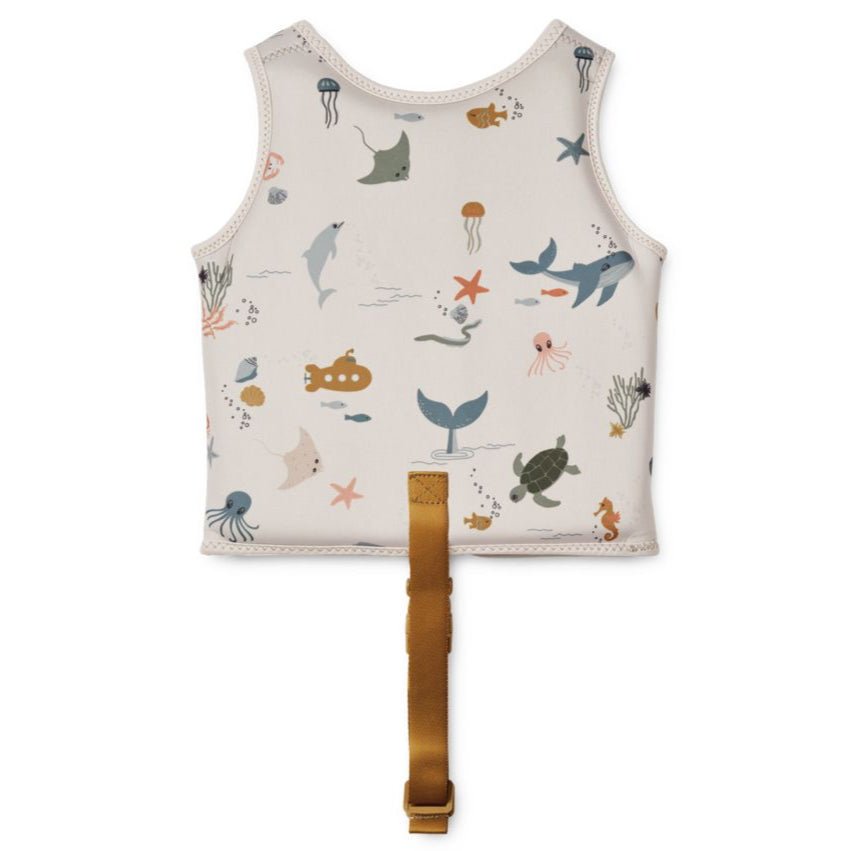 Plovací vesta LIEWOOD Dove Mořský svět / Sandy | Stylové doplňky pro děti a ženy | Lavly.cz