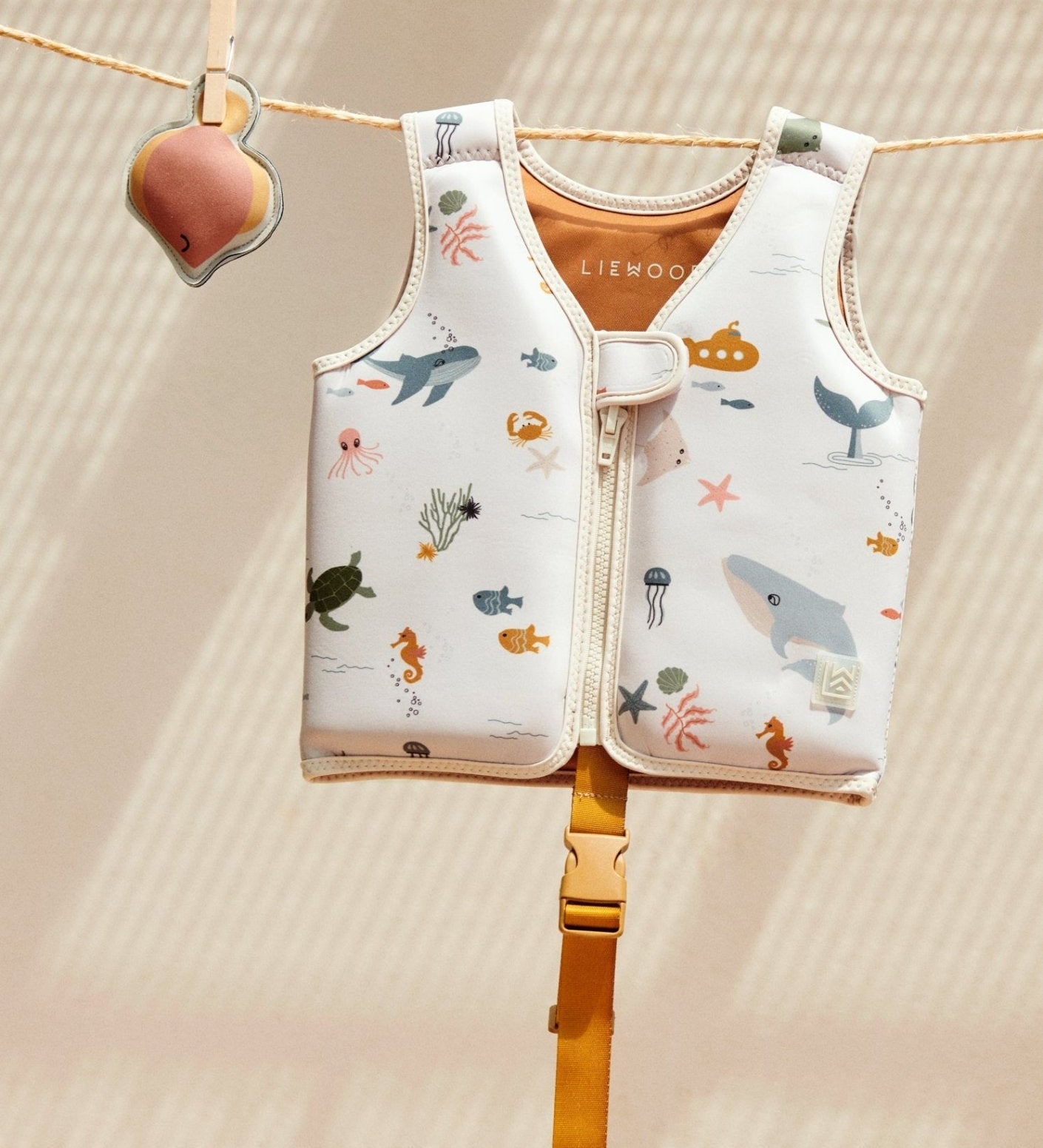 Plovací vesta LIEWOOD Dove Mořský svět / Sandy | Stylové doplňky pro děti a ženy | Lavly.cz