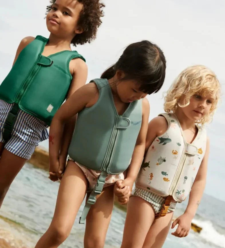 Plovací vesta LIEWOOD Dove Mořský svět / Sandy | Stylové doplňky pro děti a ženy | Lavly.cz