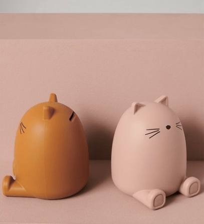 Pokladnička LIEWOOD Palma Kočička Dark Rose | Stylové doplňky pro děti a ženy | Lavly.cz