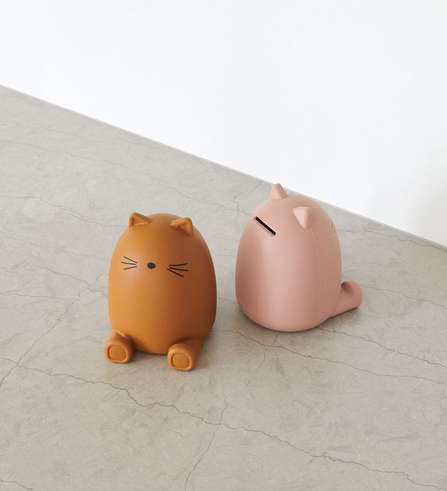 Pokladnička LIEWOOD Palma Kočička Dark Rose | Stylové doplňky pro děti a ženy | Lavly.cz