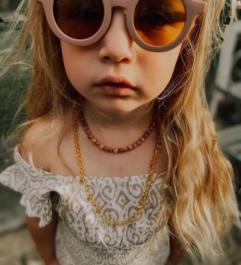 Polarizované sluneční brýle GRECH & CO. Mauve Rose | Stylové doplňky pro děti a ženy | Lavly.cz