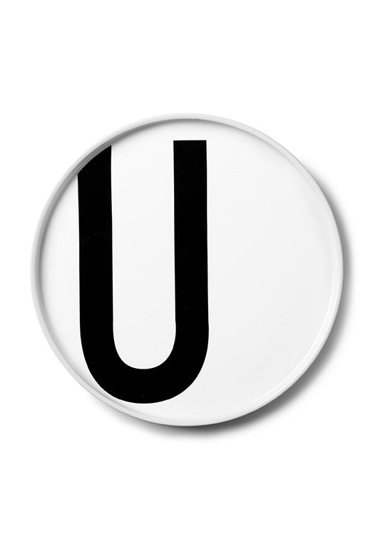 Porcelánový personalizovaný talíř A - Z DESIGN LETTERS | Stylové doplňky pro děti a ženy | Lavly.cz