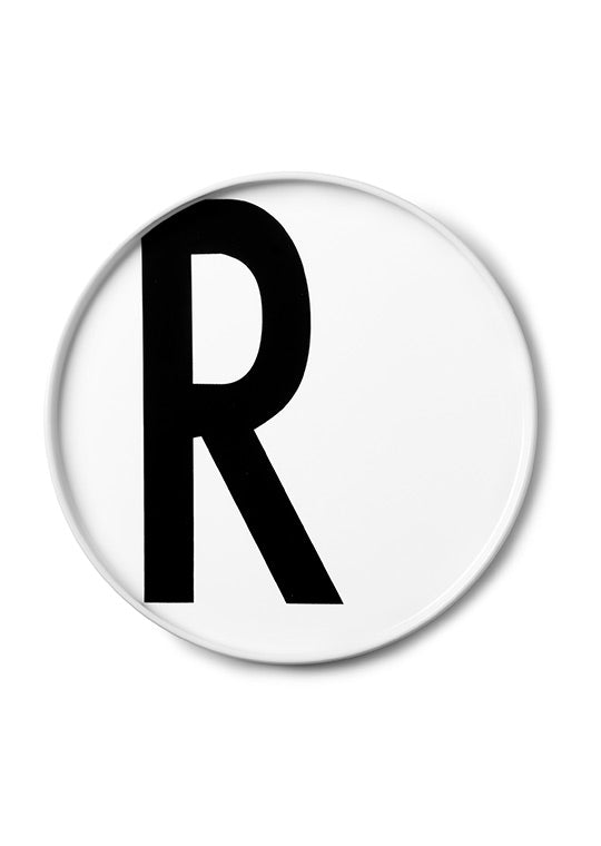 Porcelánový personalizovaný talíř A - Z DESIGN LETTERS | Stylové doplňky pro děti a ženy | Lavly.cz