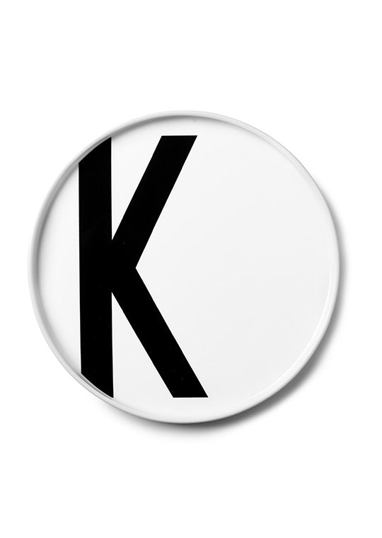 Porcelánový personalizovaný talíř A - Z DESIGN LETTERS | Stylové doplňky pro děti a ženy | Lavly.cz