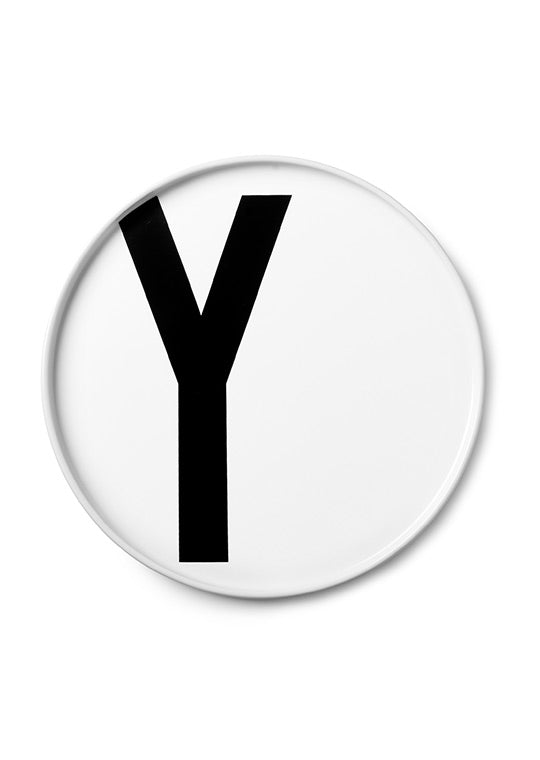 Porcelánový personalizovaný talíř A - Z DESIGN LETTERS | Stylové doplňky pro děti a ženy | Lavly.cz