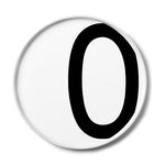 Porcelánový personalizovaný talíř A - Z DESIGN LETTERS | Stylové doplňky pro děti a ženy | Lavly.cz