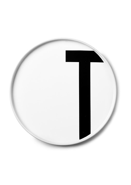 Porcelánový personalizovaný talíř A - Z DESIGN LETTERS | Stylové doplňky pro děti a ženy | Lavly.cz
