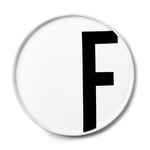 Porcelánový personalizovaný talíř A - Z DESIGN LETTERS | Stylové doplňky pro děti a ženy | Lavly.cz