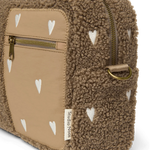 Přebalovací organizér STUDIO NOOS Brown Teddy Hearts | Lavly.cz