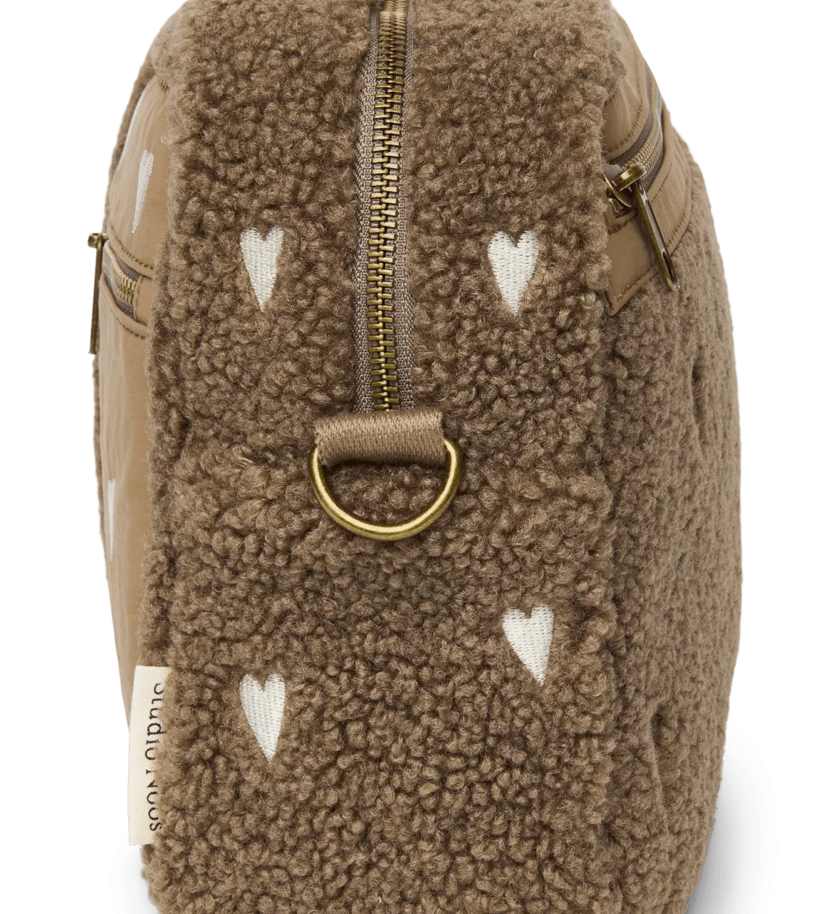Přebalovací organizér STUDIO NOOS Brown Teddy Hearts | Lavly.cz