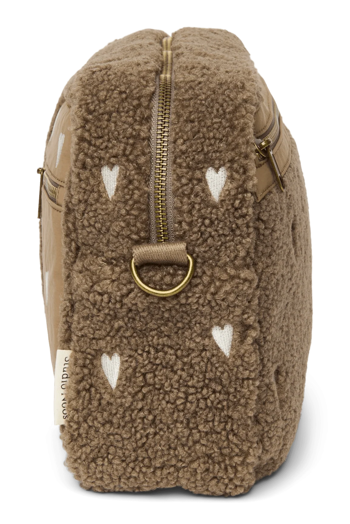 Přebalovací organizér STUDIO NOOS Brown Teddy Hearts | Lavly.cz