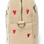 Přebalovací organizér STUDIO NOOS Ecru Teddy Hearts | Lavly.cz