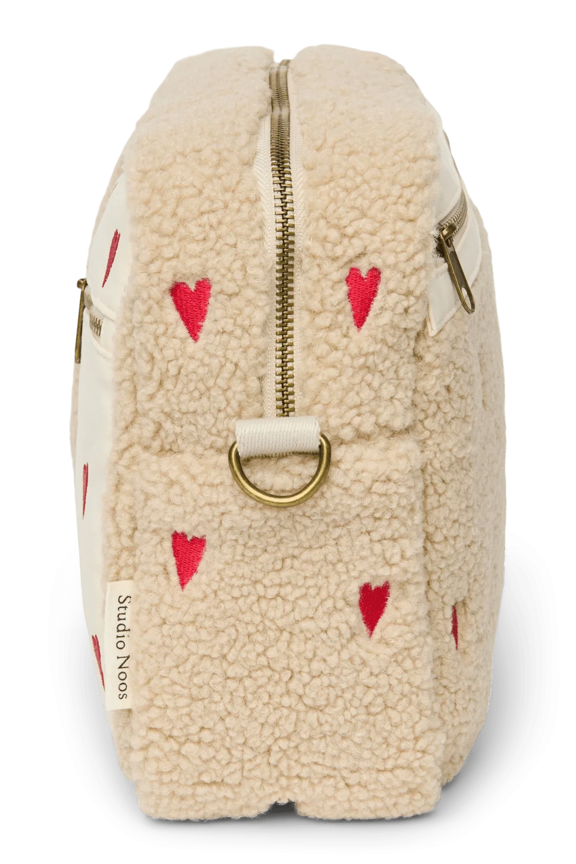 Přebalovací organizér STUDIO NOOS Ecru Teddy Hearts | Lavly.cz
