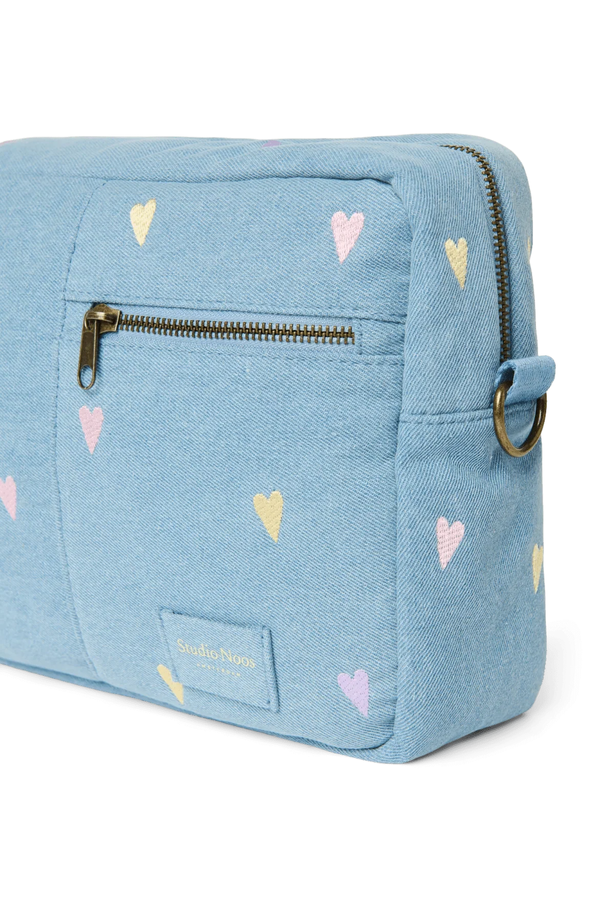 Přebalovací organizér STUDIO NOOS Light Blue Hearts Denim | Lavly.cz