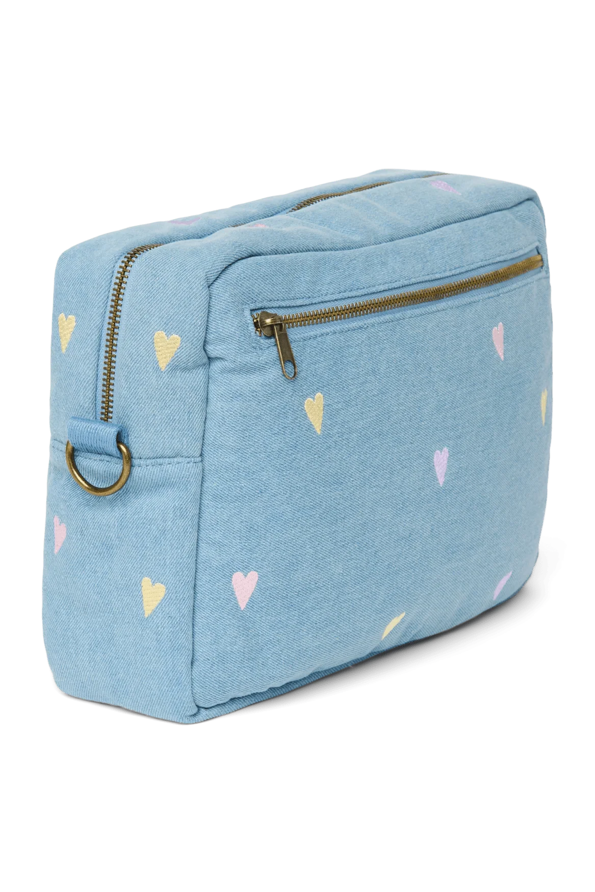 Přebalovací organizér STUDIO NOOS Light Blue Hearts Denim | Lavly.cz