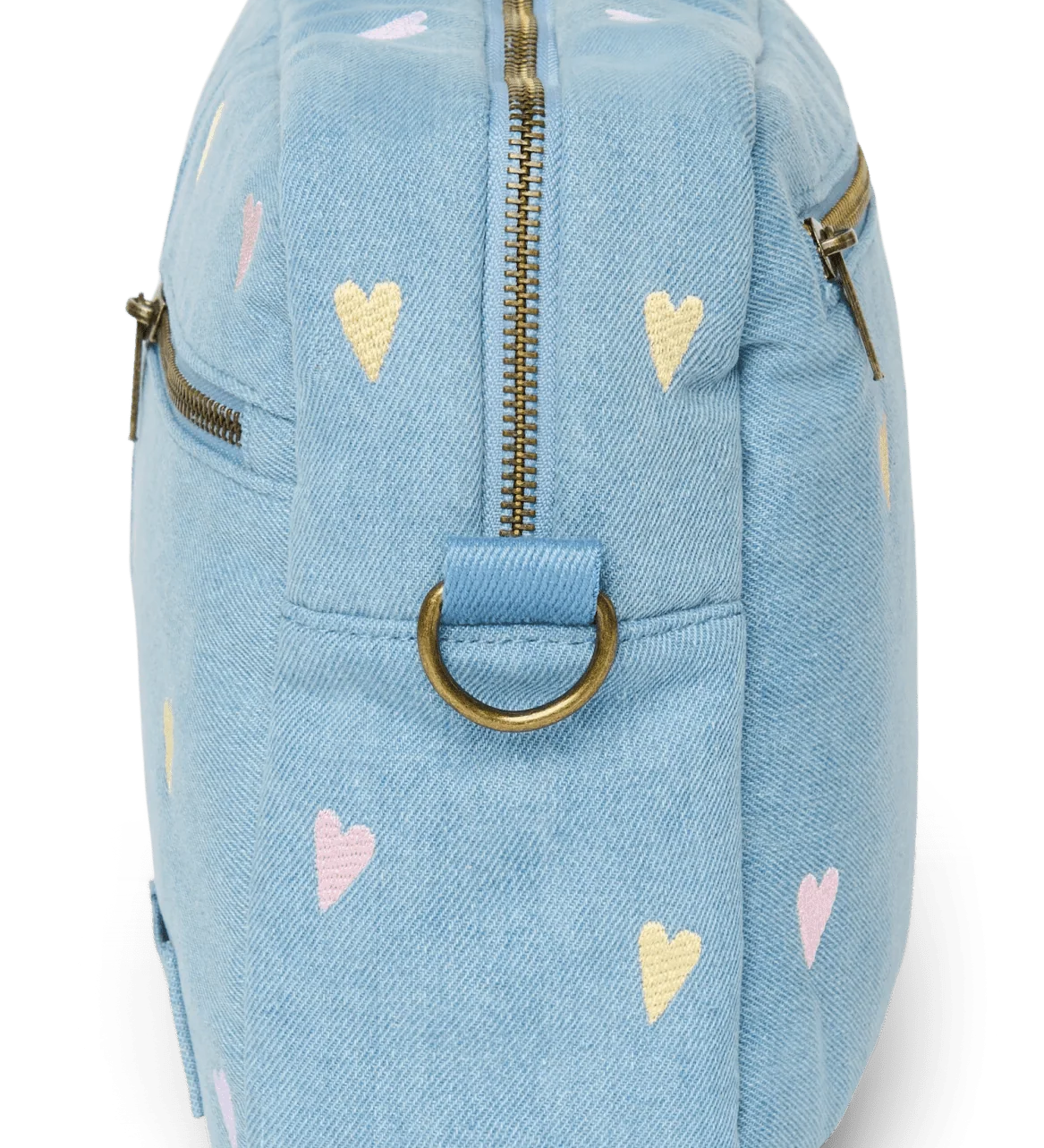Přebalovací organizér STUDIO NOOS Light Blue Hearts Denim | Lavly.cz