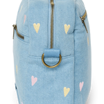 Přebalovací organizér STUDIO NOOS Light Blue Hearts Denim | Lavly.cz