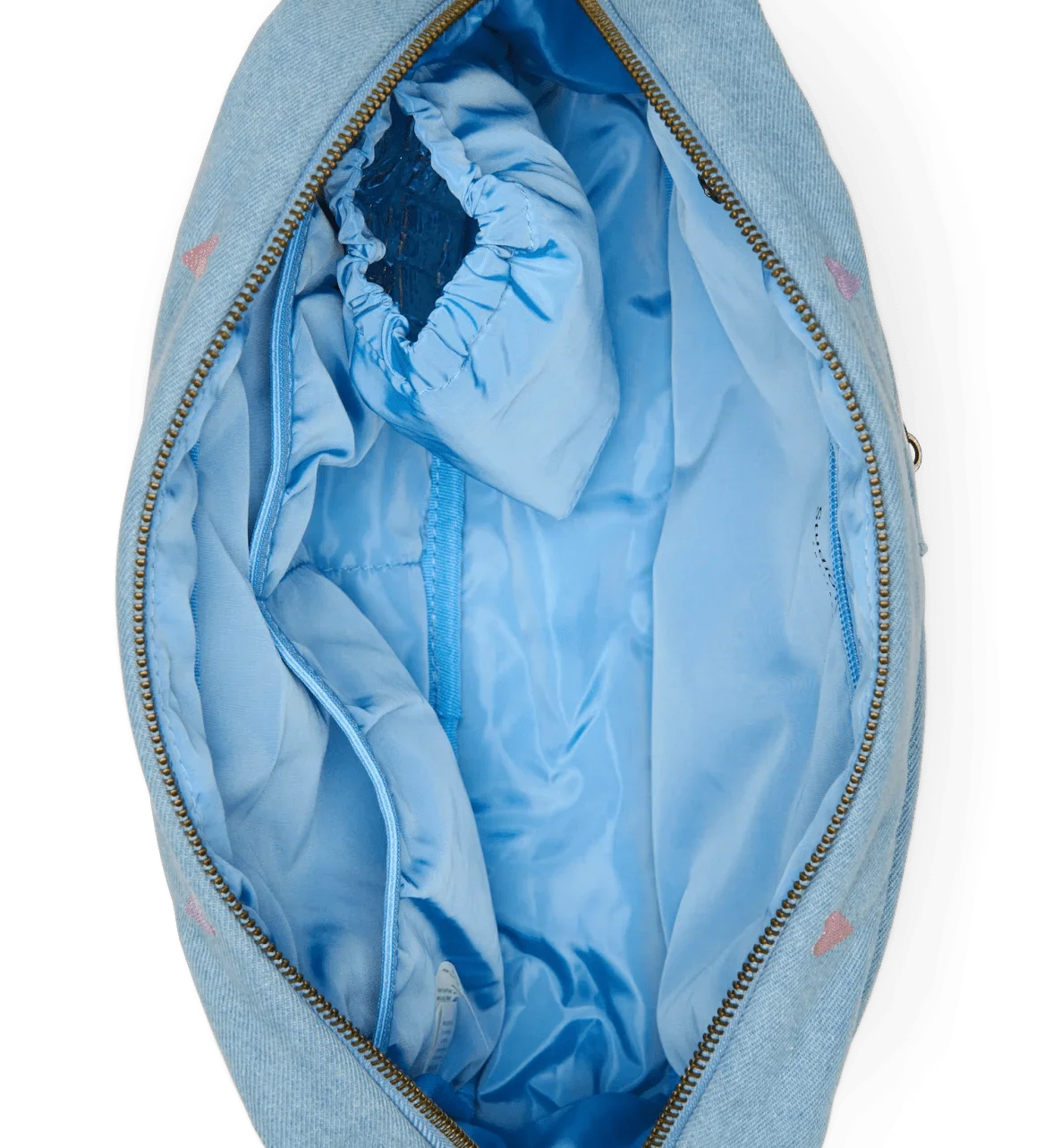 Přebalovací organizér STUDIO NOOS Light Blue Hearts Denim | Lavly.cz