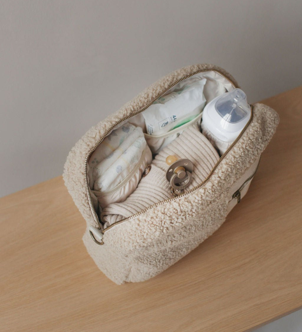 Přebalovací organizér STUDIO NOOS Teddy Ecru | Stylové doplňky pro děti a ženy | Lavly.cz