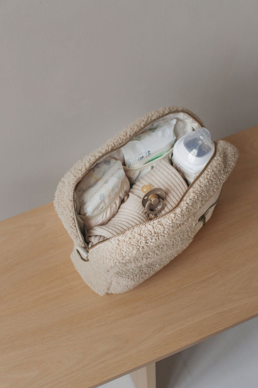 Přebalovací organizér STUDIO NOOS Teddy Ecru | Stylové doplňky pro děti a ženy | Lavly.cz