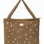 Přebalovací taška STUDIO NOOS Brown Teddy Hearts | Stylové doplňky pro děti a ženy | Lavly.cz