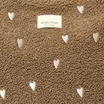 Přebalovací taška STUDIO NOOS Brown Teddy Hearts | Stylové doplňky pro děti a ženy | Lavly.cz