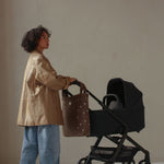 Přebalovací taška STUDIO NOOS Brown Teddy Hearts | Stylové doplňky pro děti a ženy | Lavly.cz