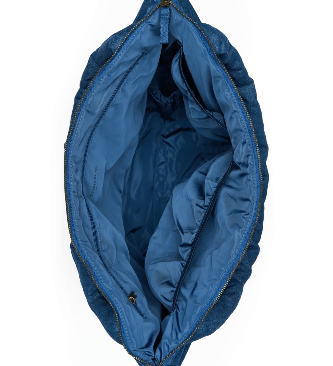 Přebalovací taška STUDIO NOOS Dark Blue White Hearts Denim | Lavly.cz
