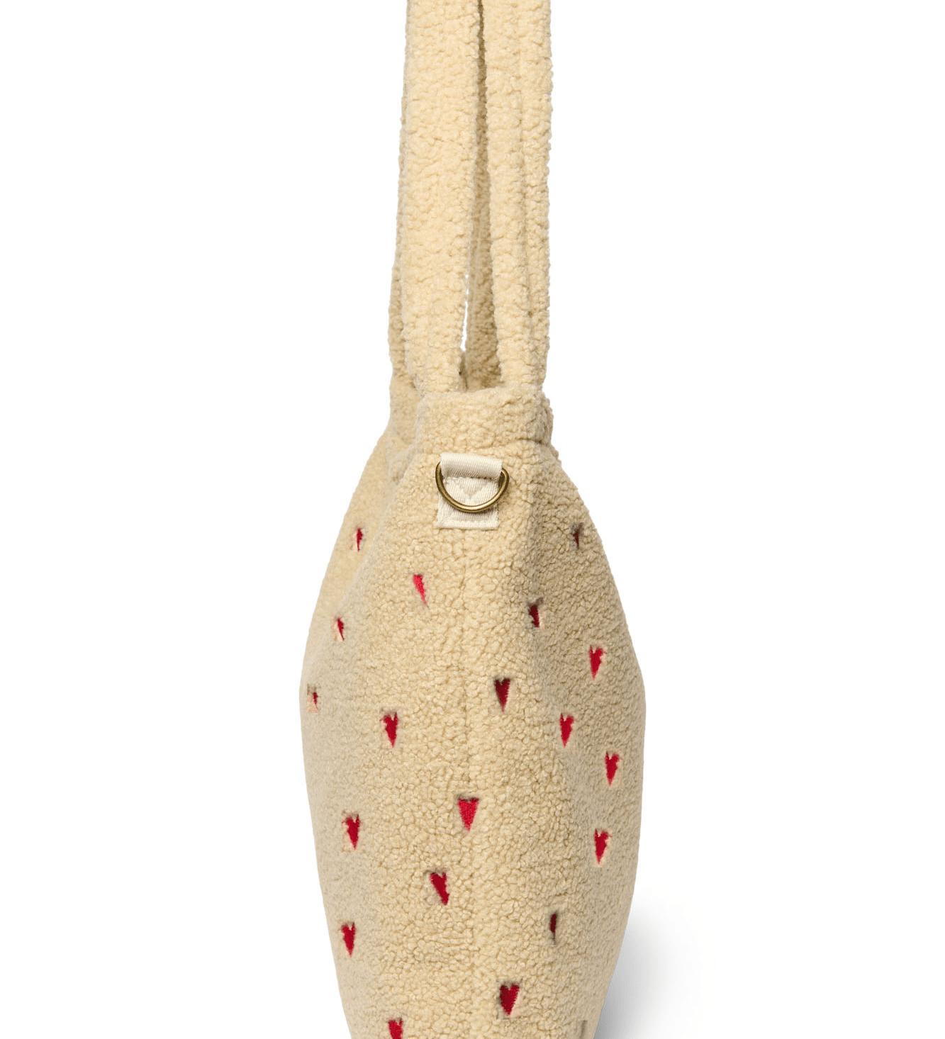 Přebalovací taška STUDIO NOOS Ecru Teddy Hearts | Stylové doplňky pro děti a ženy | Lavly.cz