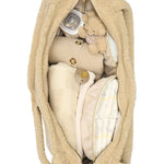 Přebalovací taška STUDIO NOOS Ecru Teddy Hearts | Stylové doplňky pro děti a ženy | Lavly.cz