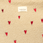 Přebalovací taška STUDIO NOOS Ecru Teddy Hearts | Stylové doplňky pro děti a ženy | Lavly.cz