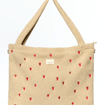 Přebalovací taška STUDIO NOOS Ecru Teddy Hearts | Stylové doplňky pro děti a ženy | Lavly.cz
