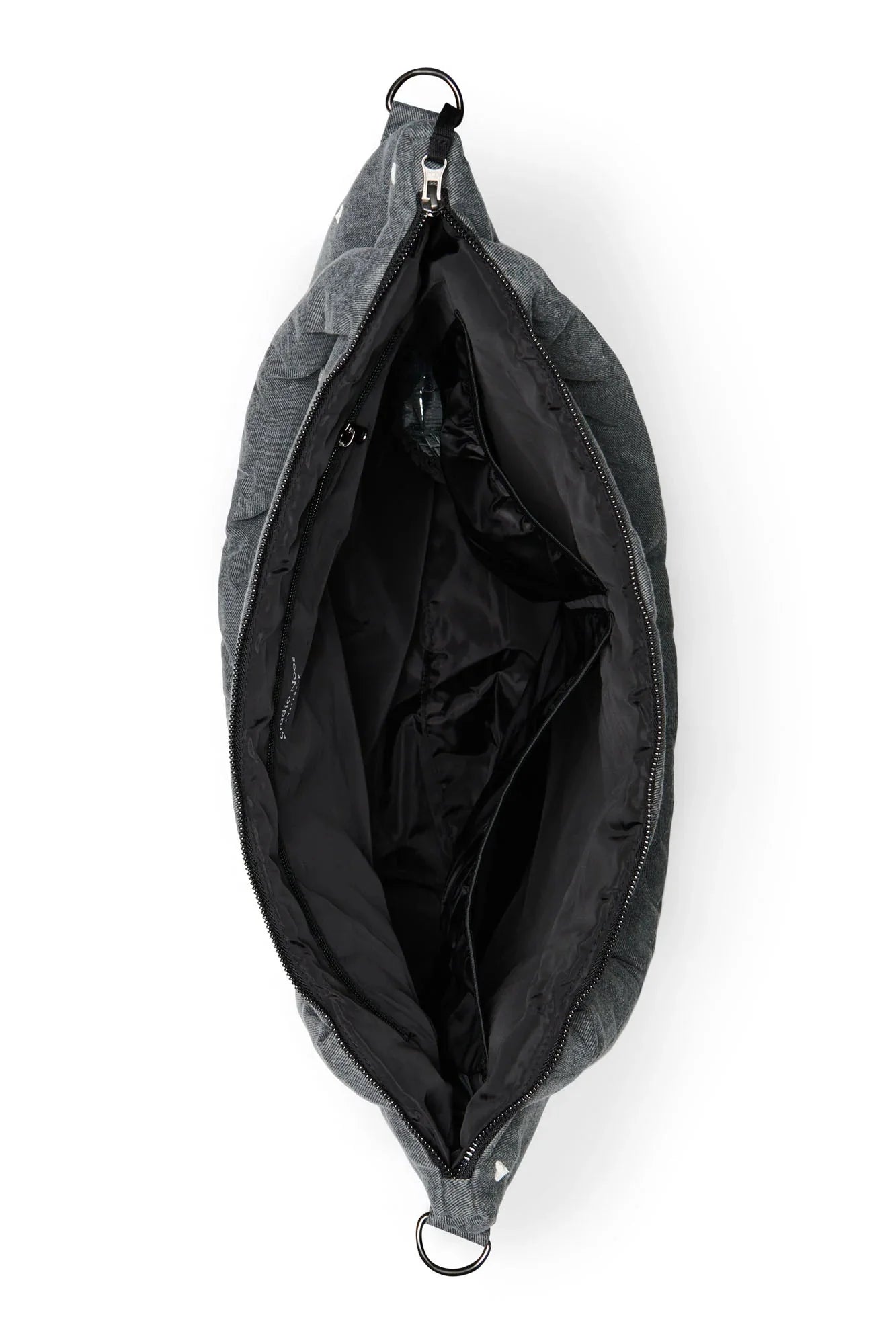 Přebalovací taška STUDIO NOOS Grey Denim Hearts | Lavly.cz