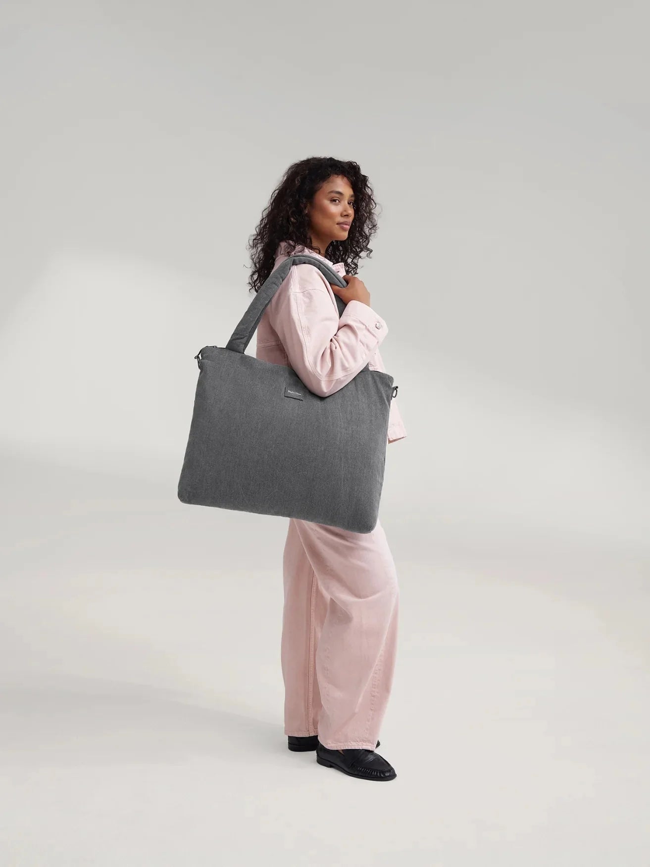 Přebalovací taška STUDIO NOOS Grey Denim | Lavly.cz
