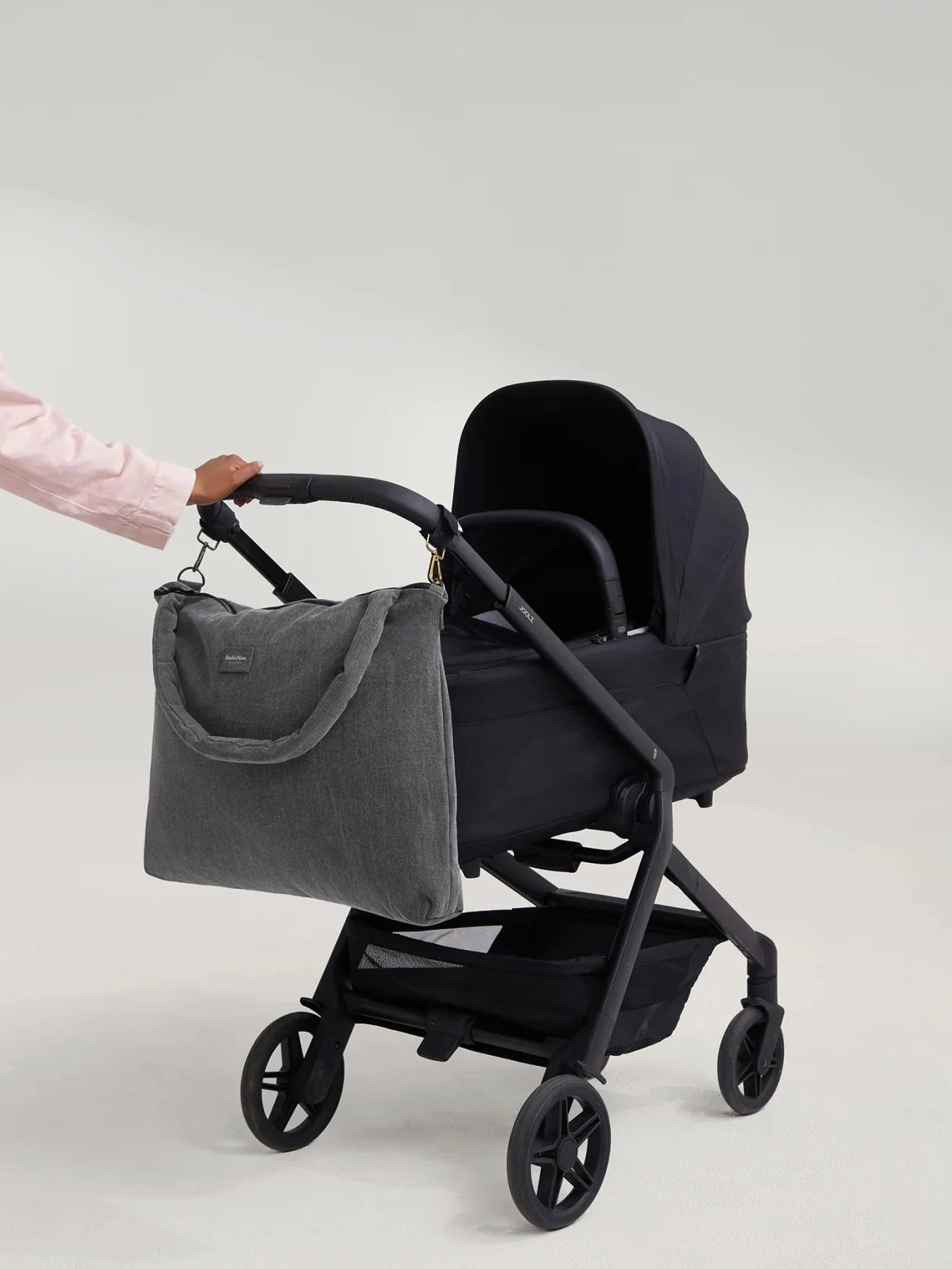 Přebalovací taška STUDIO NOOS Grey Denim | Lavly.cz