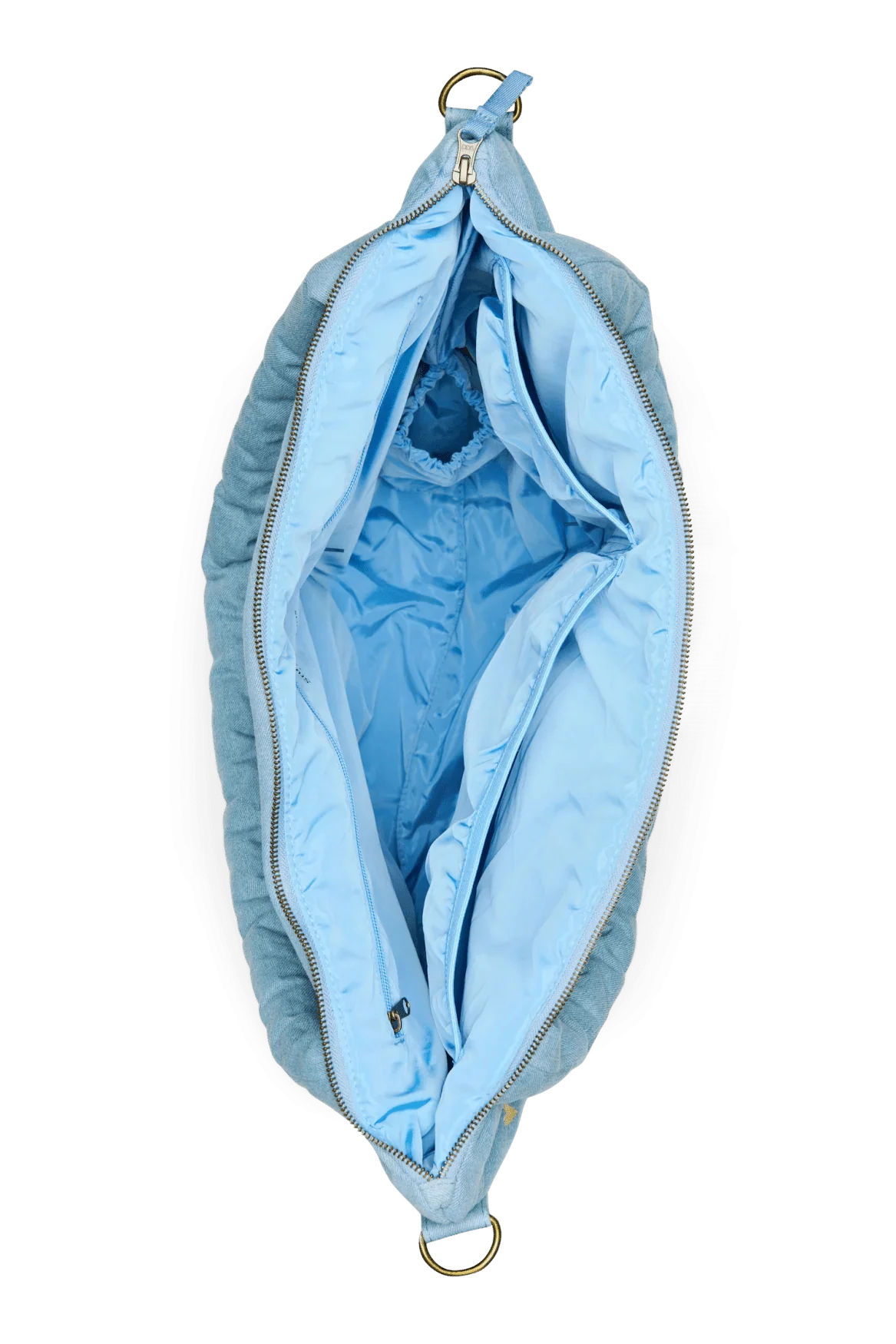 Přebalovací taška STUDIO NOOS Light Blue Hearts Denim | Lavly.cz